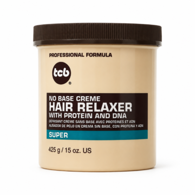 TCB No Base Cream Hair Relaxer Super 15oz 425g