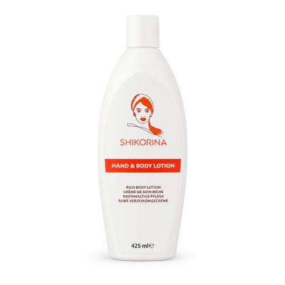 Shikorina Moisturizing lotion for body and hands 425ml