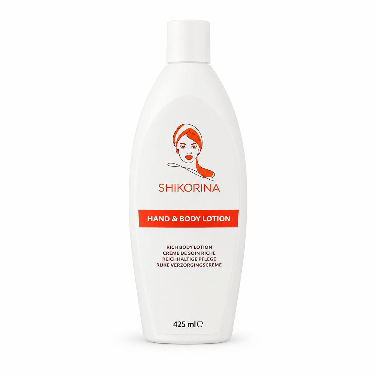Shikorina Moisturizing lotion for body and hands 425ml