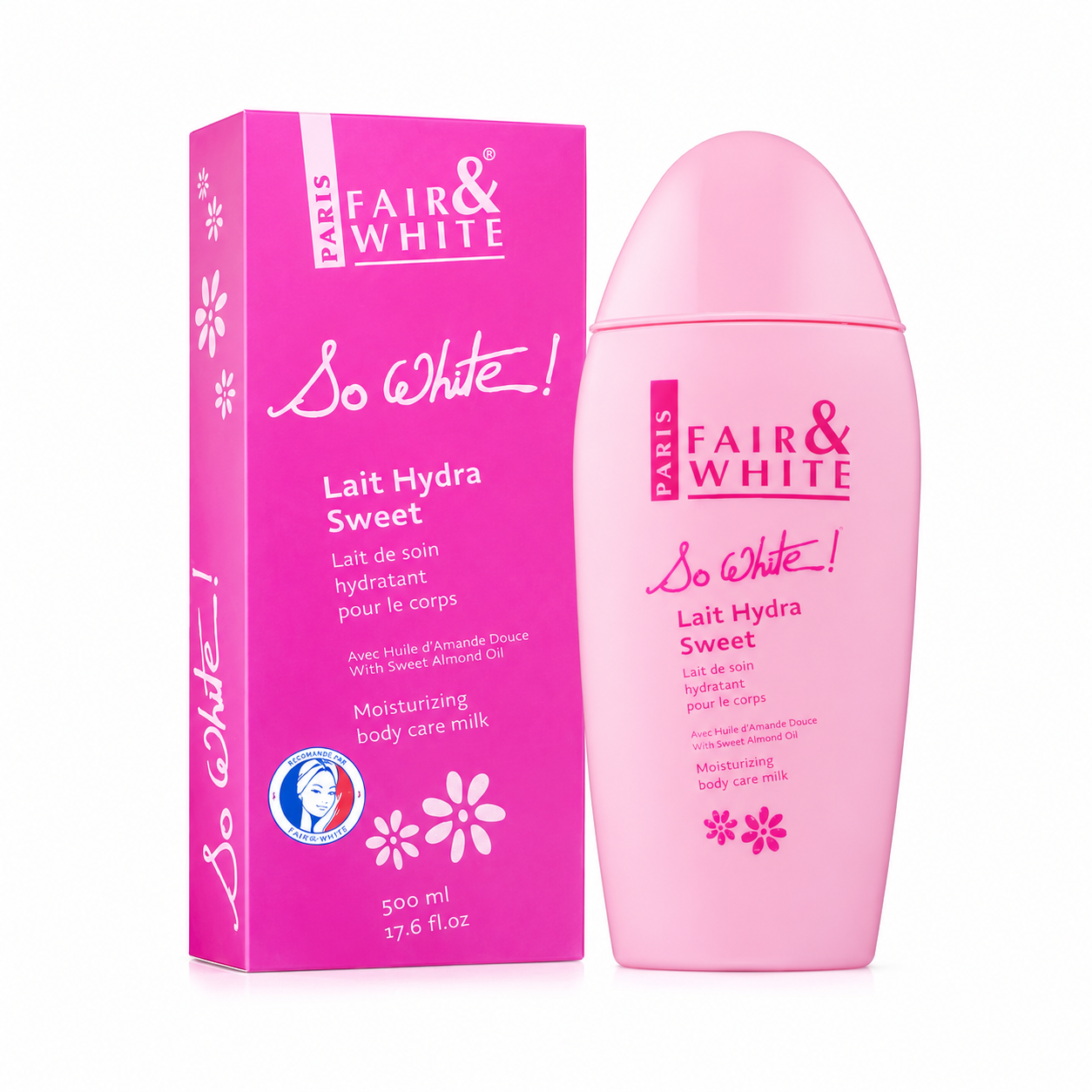 Fair & White So White Sweet Moisturizing Body Care Milk 500ml