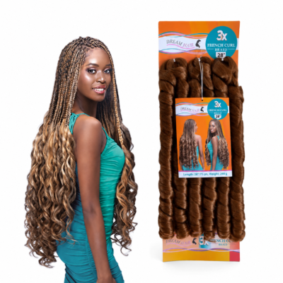 Dream Hair X3 French Curl Braid #4 71 cm / 280g