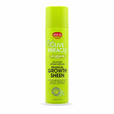 African Pride Olive Miracle Growth Sheen Spray 236ml