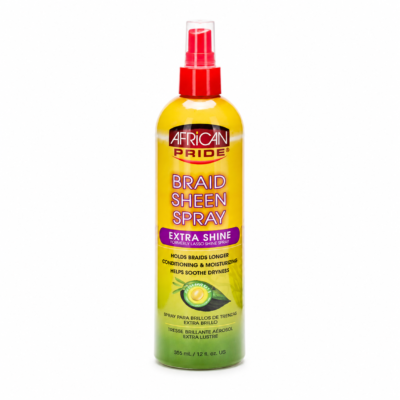 African Pride Braid Shine Spray Extra Shine 355ml