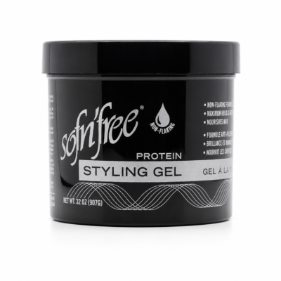 Sofn'free Non-Flaking Protein Styling Gel Black 946ml