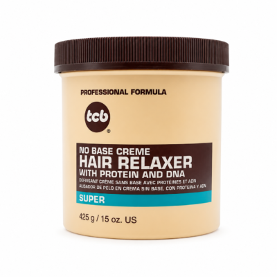 TCB No Base Creme Hair Relaxer Super 425ml