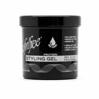 Sofn'free Non-Flake Protein Styling Gel Black 177ml
