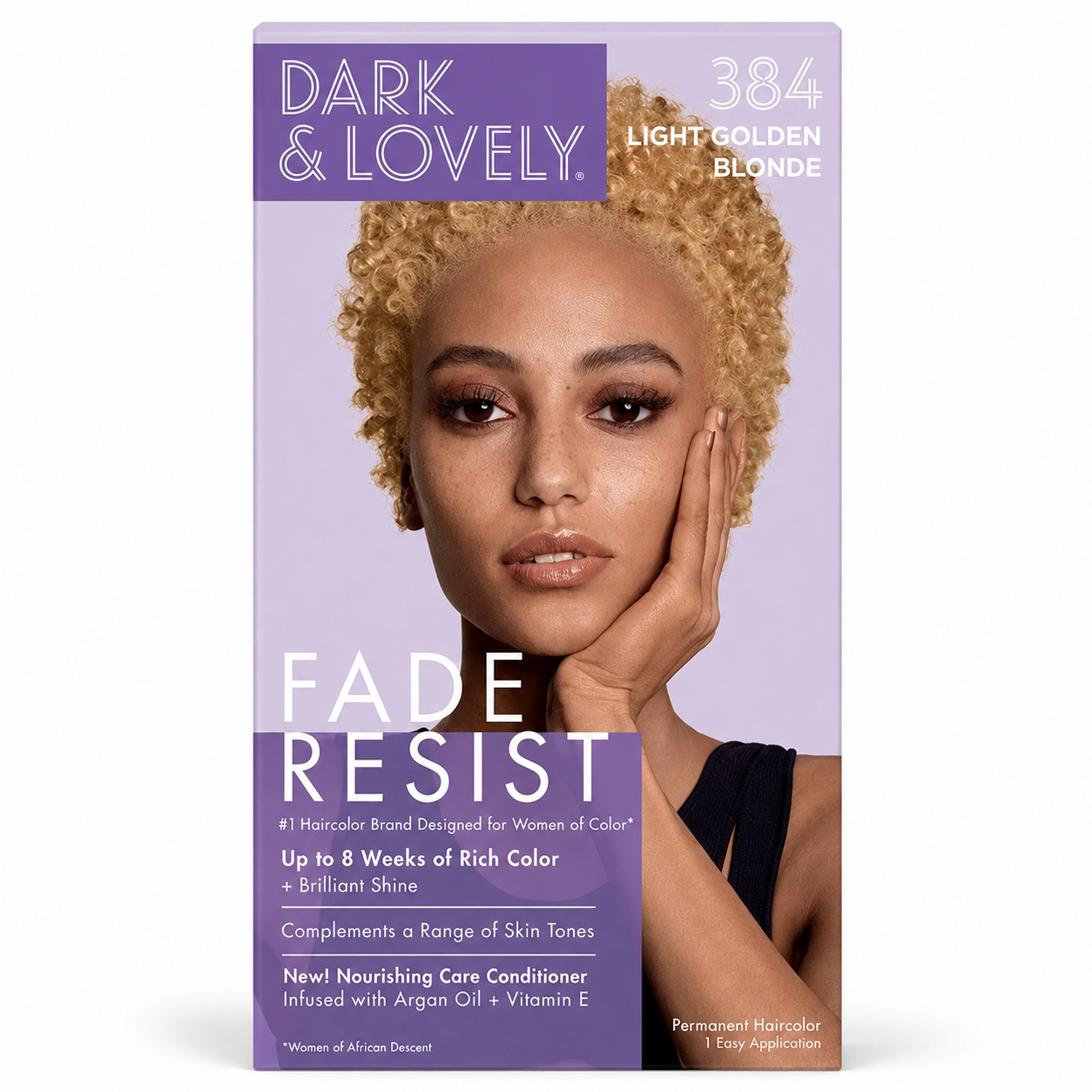 Soft Sheen Carson Dark and Lovely Fade Resist Hair Lightener 384 Light Golden Blonde – Haircolor