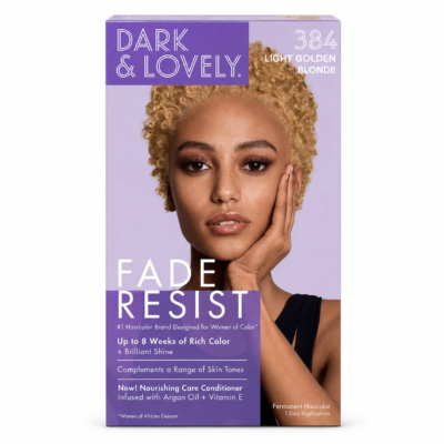 Soft Sheen Carson Dark and Lovely Fade Resist Hair Lightener 384 Light Golden Blonde - Haircolor