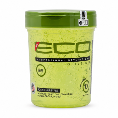 Eco Style Olive Oil Styling Gel Max Hold Alcohol free Green 946ml 32 FL Oz