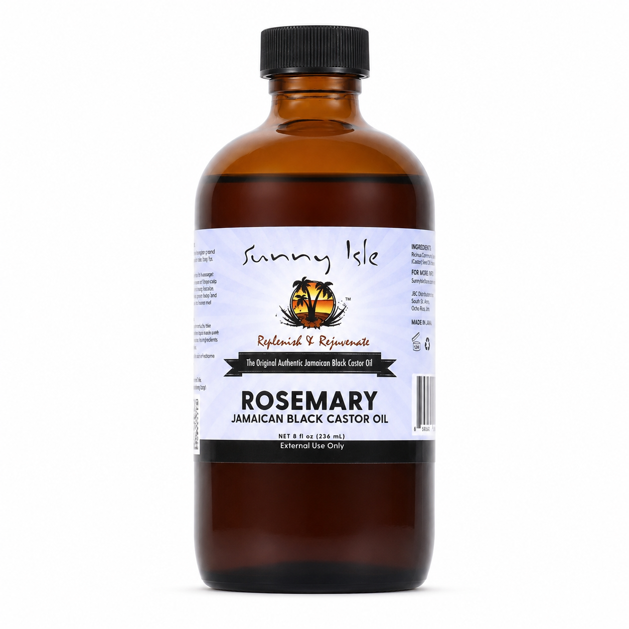 Sunny Isle Rosemary Jamaican Black Castor Oil 8oz