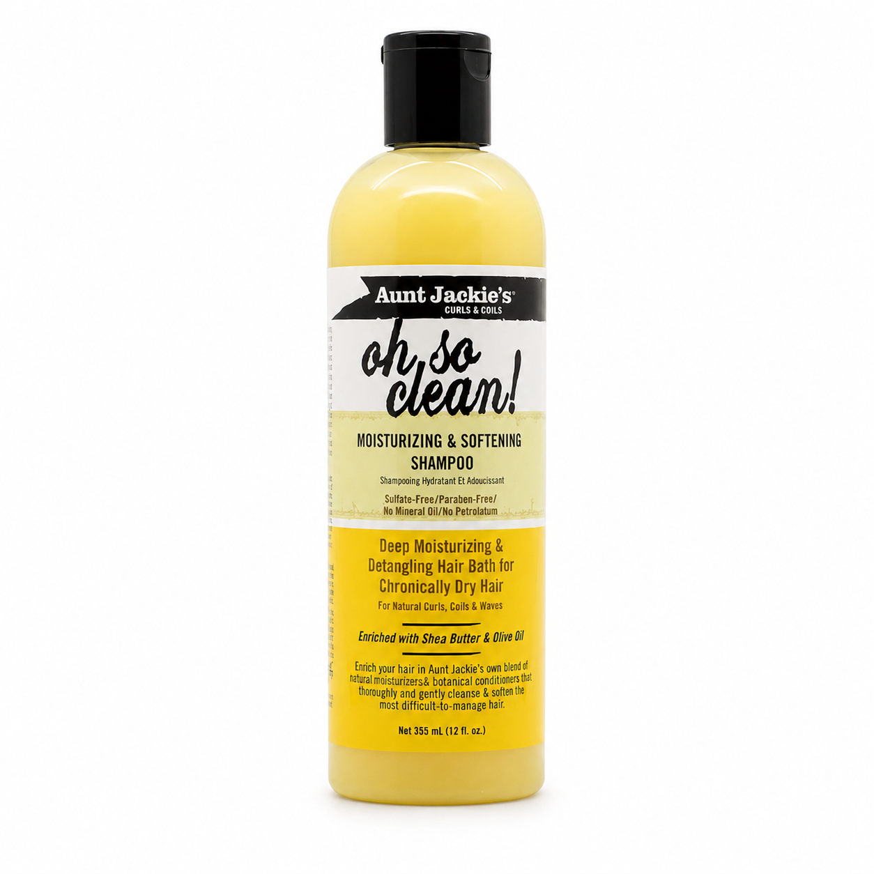 Aunt Jackie's Oh So Clean Moisturizing and Softening Shampoo 355ml