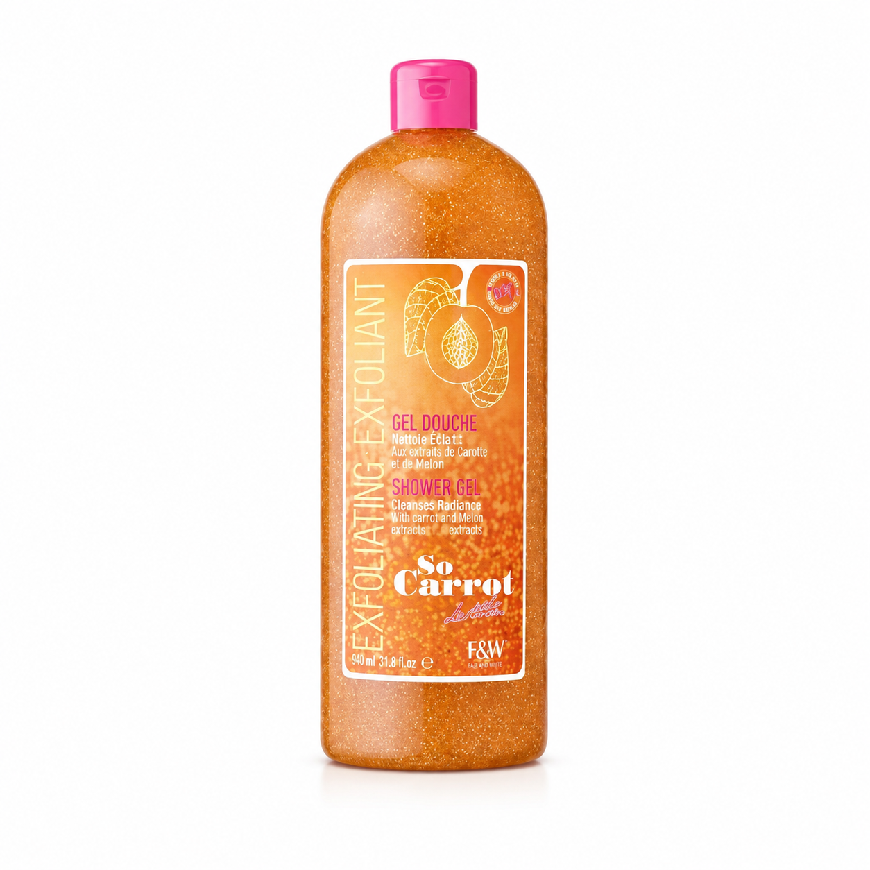 Fair & White So Carrot Shower Gel 940ml