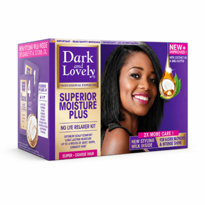 Dark & ​​Lovely Moisture Plus No-Lye Relaxer Super