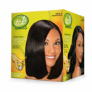 TCB Naturals Arganöl Vitamin E & Olive Keine Lauge Relaxer Kit Super