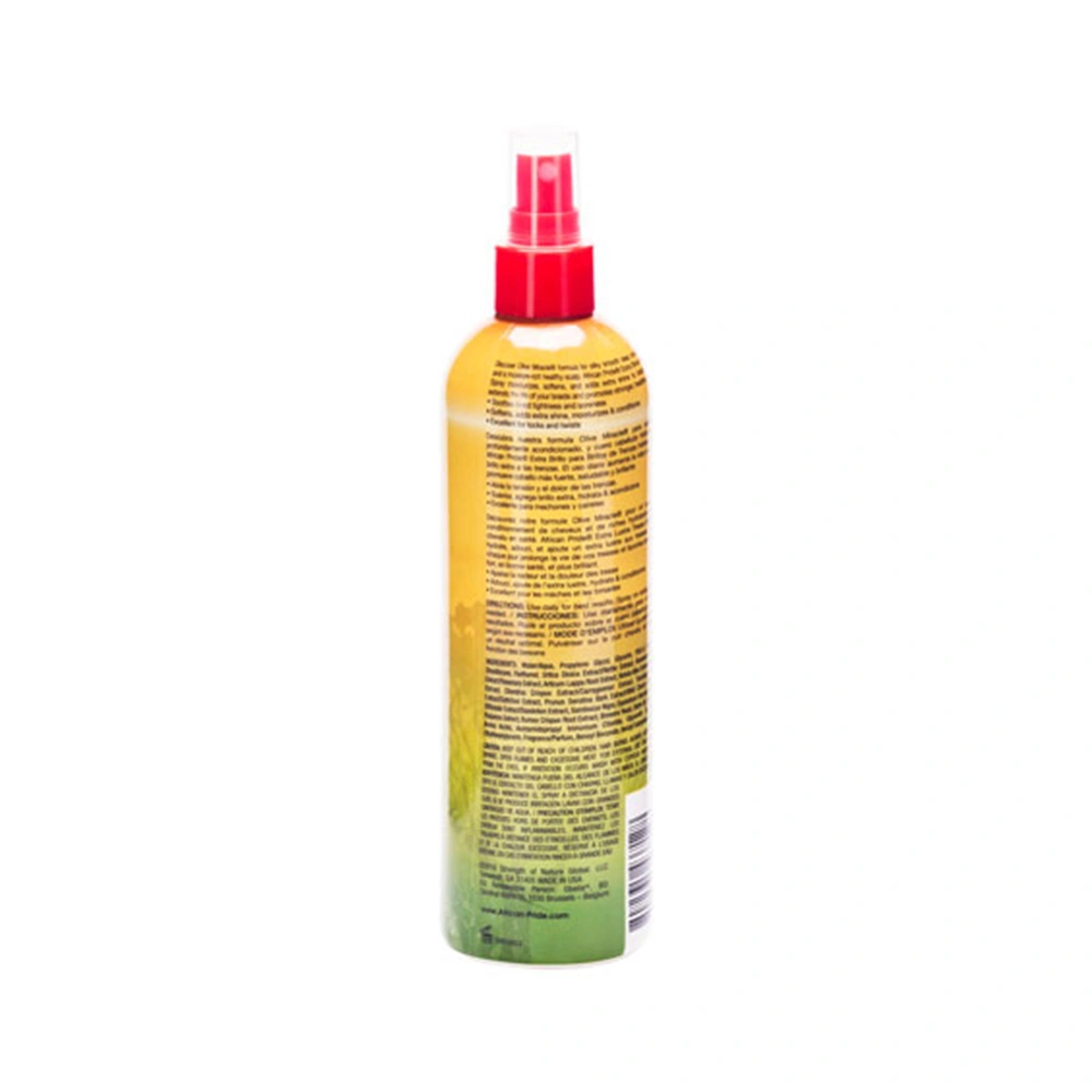 African Pride Braid Shine Spray Extra Shine 355ml - Image 3