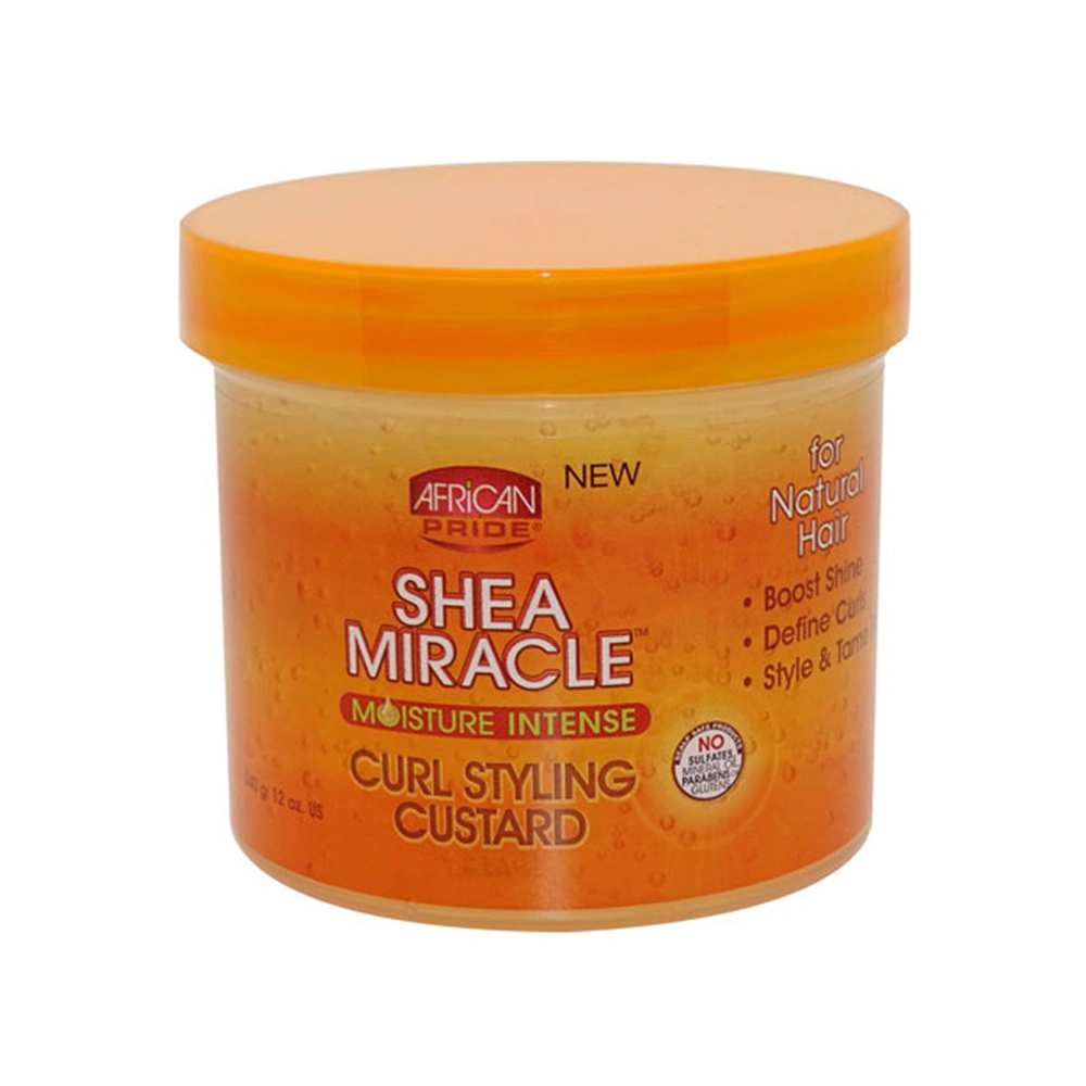 African Pride Shea Miracle Lockenstyling-Custard 340g