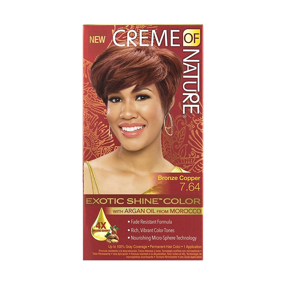 Creme Of Nature Exotic Shine Hair Color 7.64 - Image 2