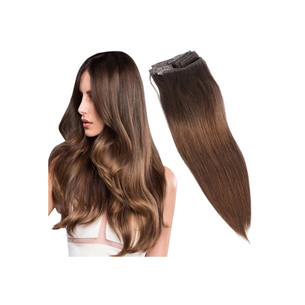 Dream Hair Clip-In Extensions Set Real Hair #24 45cm - Image 2