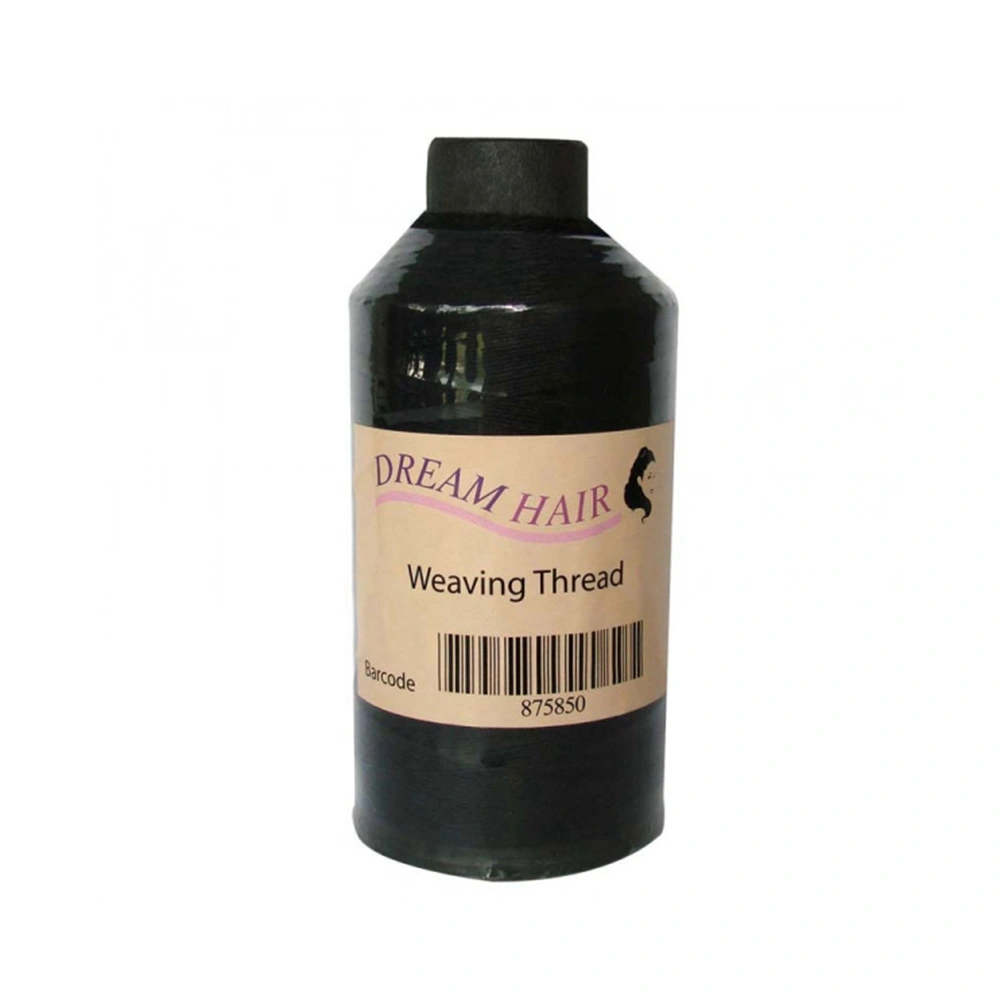 Dream Hair Weaving Thread - Non-elastic Black 12.5cm