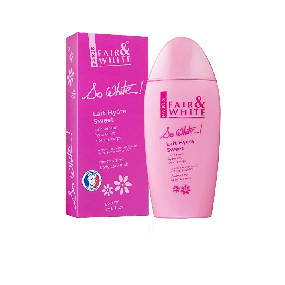 Fair & White So White Sweet Moisturizing Body Care Milk 500ml - Image 2