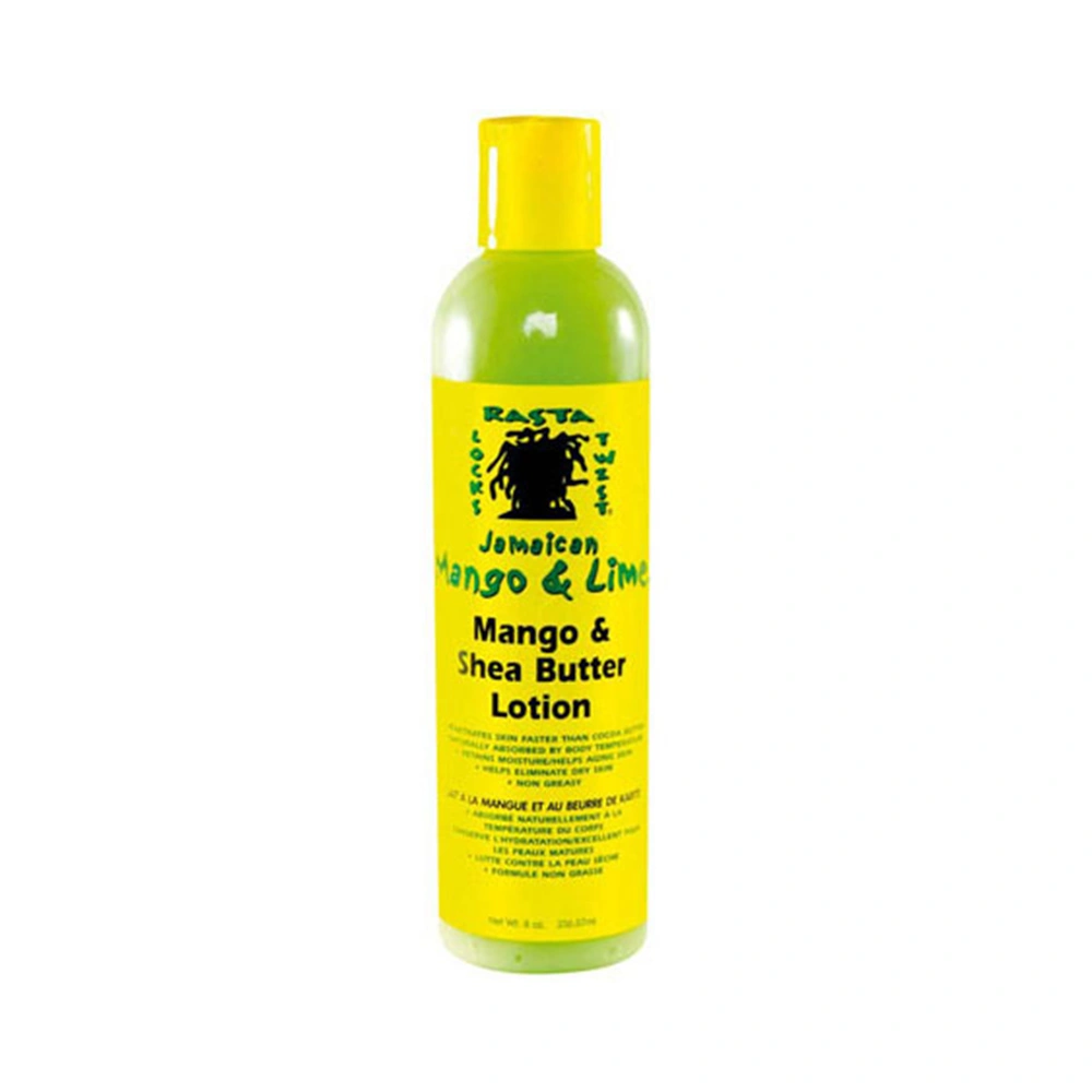 Jamaican Mango & Lime RASTA Locks & Twist Mango & Shea Butter Lotion 237ml - Image 2