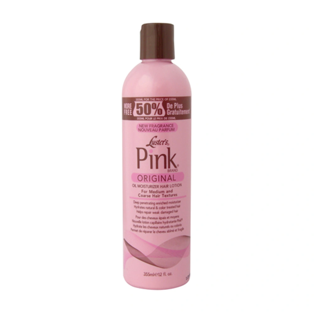 Luster's Pink Oil Moisturizing Hair Lotion 355ml - Image 2