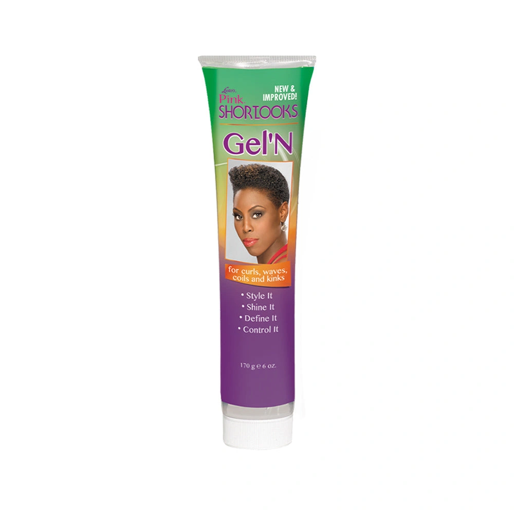 Luster's Pink Shortlocks Gel´n for curls, waves, coils and kins 170g - Image 2