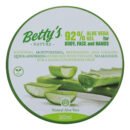 Betty's NATURE Body Cream 92% Aloe Vera Gel Körper Gesicht und Hand-Creme