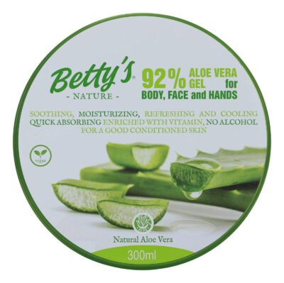 Betty's NATURE Body Cream with 92% aloe vera gel