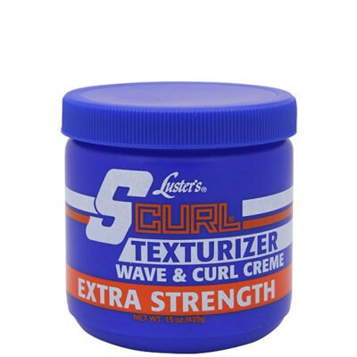 Luster's SCURL Extra Strength (Super) Texturizer Natural Looking Wave & Curl